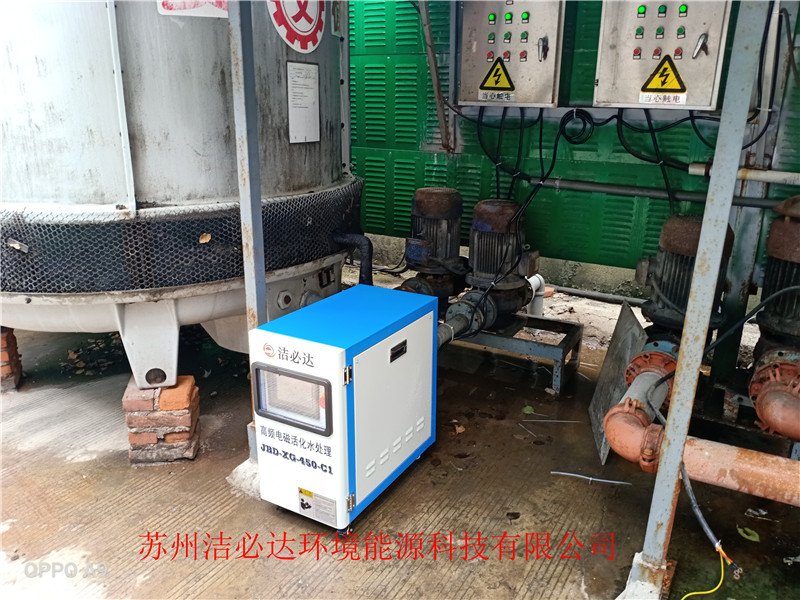 冷卻塔吸垢機(jī)（常熟中聯(lián)股份案例）