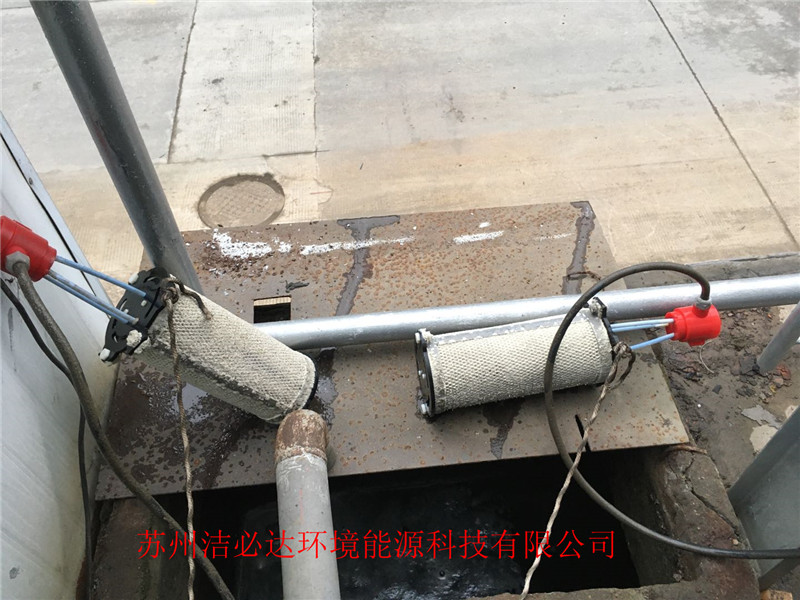 冷卻塔吸垢機(jī)（山東煙臺(tái)案例）